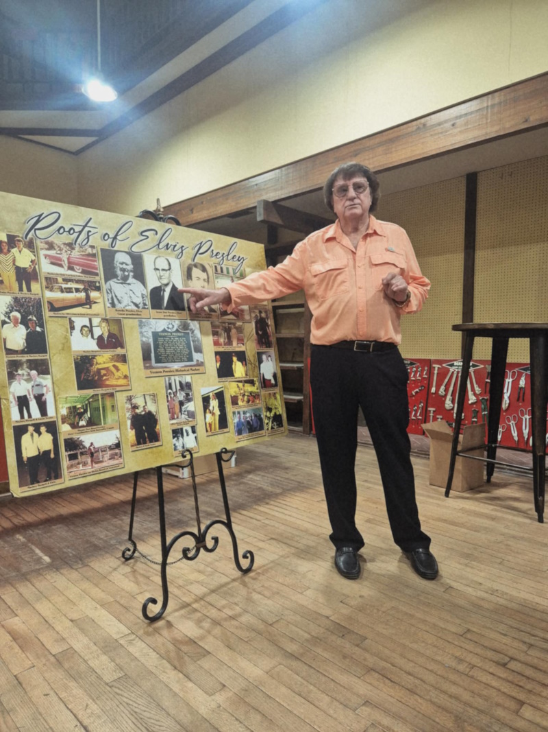 Mackey and The Roots of Elvis graphic board